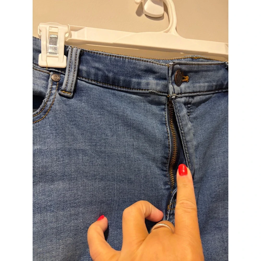 Talbots Womens Petite Flawless Size 16 Slim Ankle Denim Jeans Classic